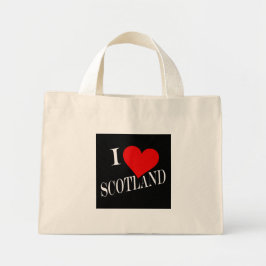 Bolsa Tote Mini I Heart Scotland wt ttcnt