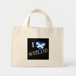 Bolsa Tote Mini I Heartflag Scotland wt ttcn