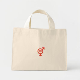 Bolsa Tote Mini Igualdade de Género