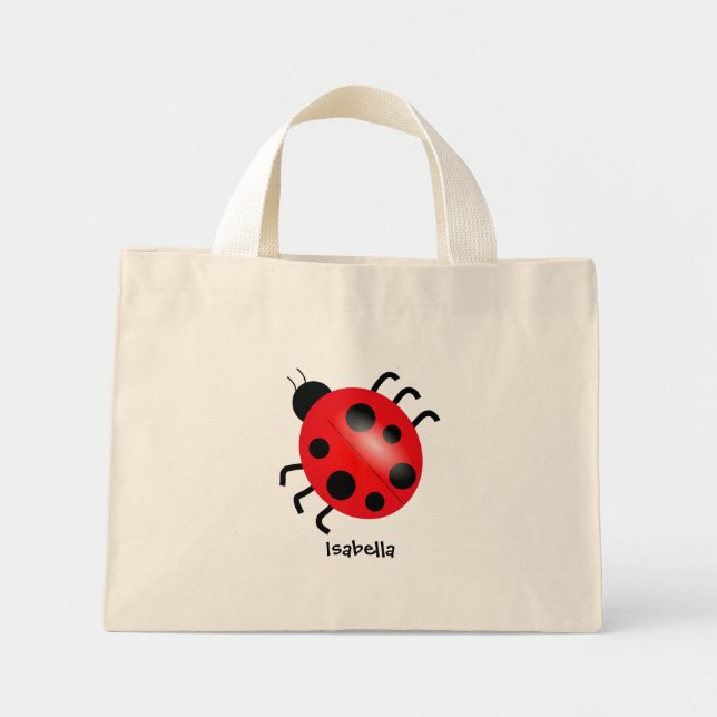 Bolsa Tote Mini Joaninha Loveable (Frente)
