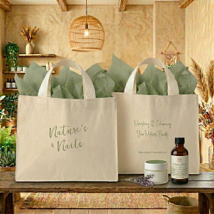 Bolsa Tote Mini Kit Restaurador Artisan Sage Nature's Nails