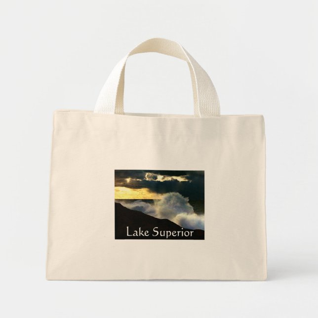 Bolsa Tote Mini Lago Superior (Frente)