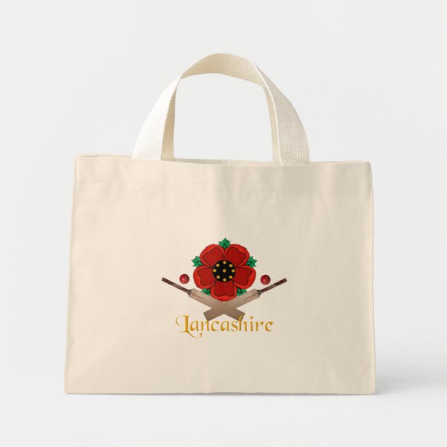 Bolsa Tote Mini Lancashire Cricket Bag (Frente)