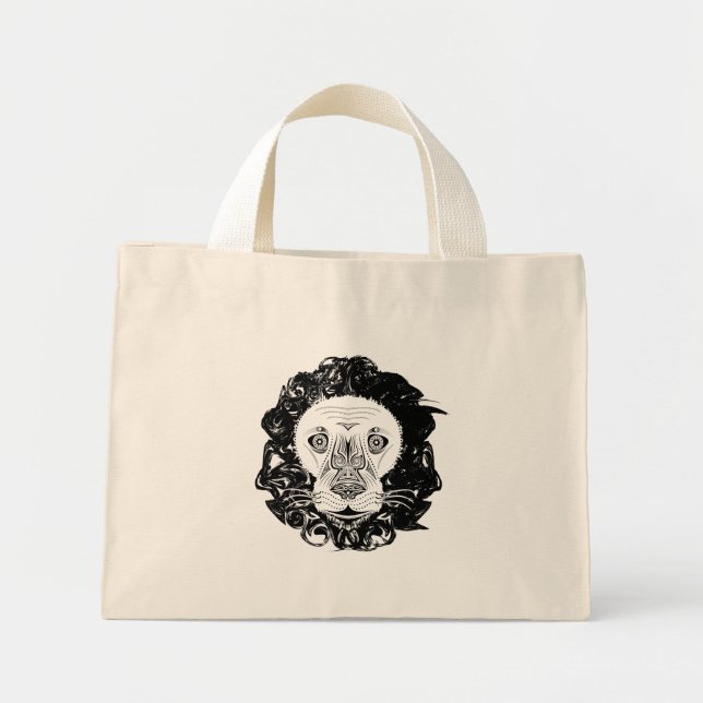 Bolsa Tote Mini Leão (Frente)
