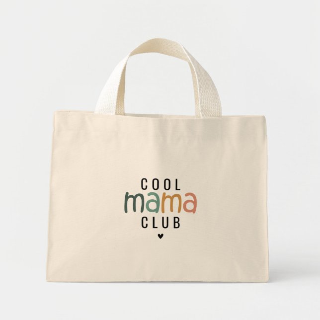 Bolsa Tote Mini Legal Clube da Mãe, Presente da Mãe (Frente)