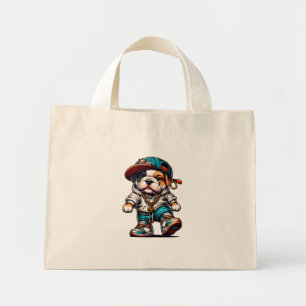 Bolsa Tote Mini Lindíssimo Mini de Rua do Bulldog