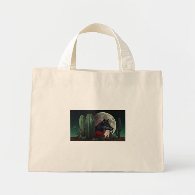 Bolsa Tote Mini Lobo7 (Frente)
