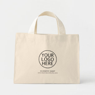 Bolsa Tote Mini Logotipo de sua empresa e personalização do site
