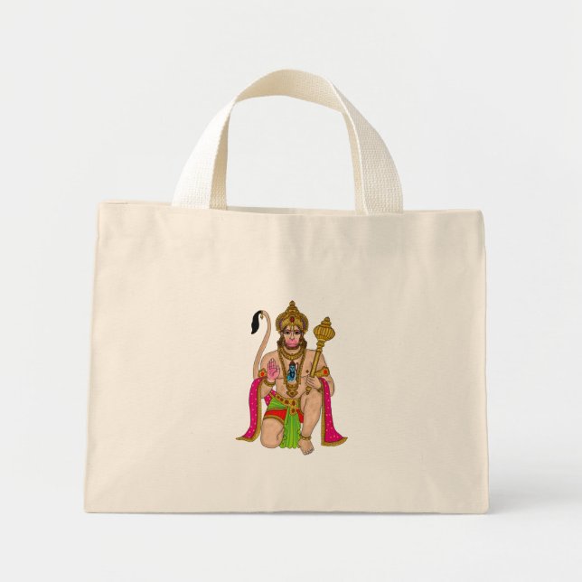 Bolsa Tote Mini Lord Hanuman Tote Bag (Frente)