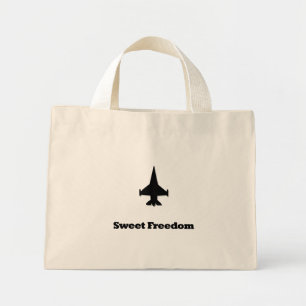 Bolsa Tote Mini Lutar com a liberdade doce do Jet