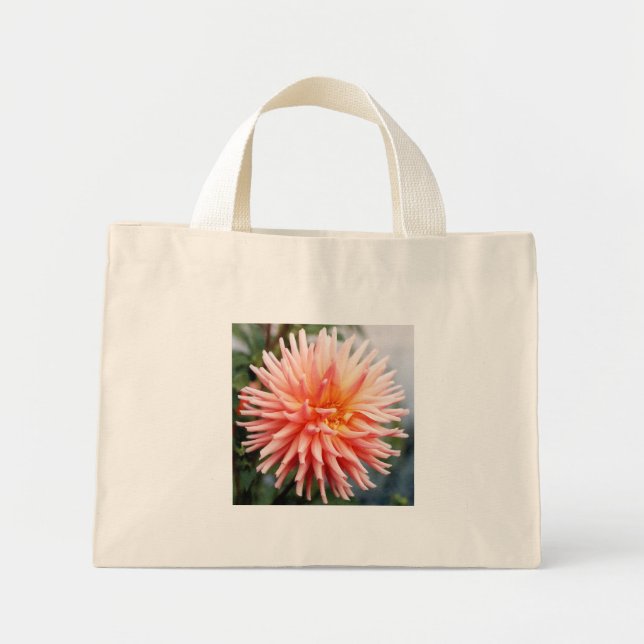 Bolsa Tote Mini Madalena Deslumbrante Flor (Frente)