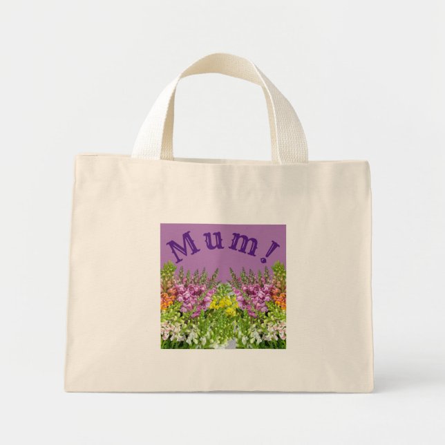 BOLSA TOTE MINI MÃE! (Frente)
