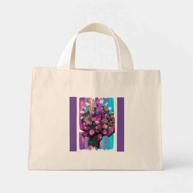 Bolsa Tote Mini Mãe! (Frente)