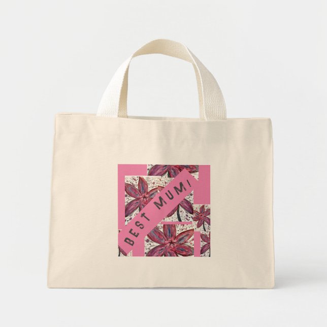 Bolsa Tote Mini Mãe! (Frente)