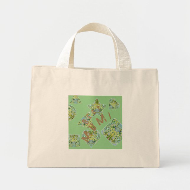 Bolsa Tote Mini Mãe! (Frente)