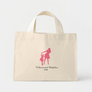 Bolsa Tote Mini Mãe e Filha com Ano