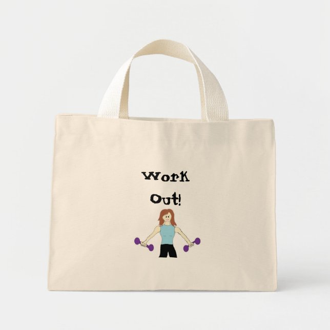 Bolsa Tote Mini Malhar com Pesos (Frente)