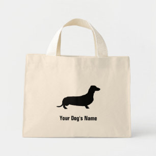 Bolsa Tote Mini Miniature Dachshund ミニチュア・ダックスフンド