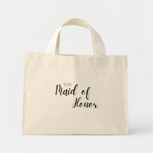 Bolsa Tote Mini Minibarra de Tote de Arte Mínima Elegante - Madrin