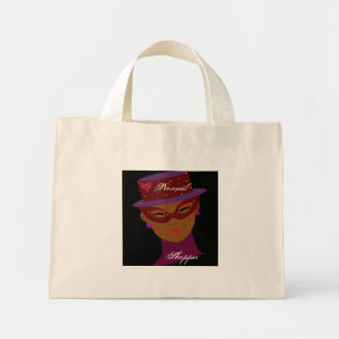 Bolsa Tote Mini Moda De Comprador Pessoal No Natural III