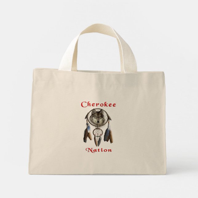 Bolsa Tote Mini Nação Cherokee (Verso)