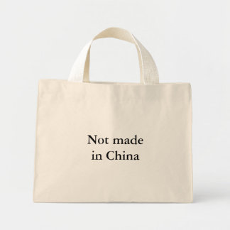 Bolsa Tote Mini Não feito na China