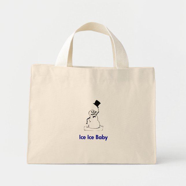Bolsa Tote Mini Neve Ice Baby (Frente)