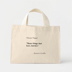 Bolsa Tote Mini Nirvana Nugget - Modelo