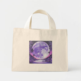 Bolsa Tote Mini O Adesivo da Lua Impossível