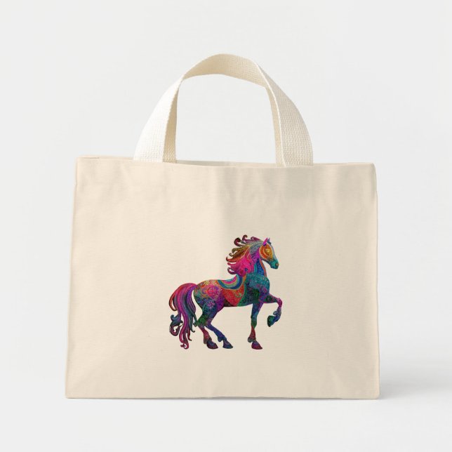 Bolsa Tote Mini O Cavalo Matelado (Frente)