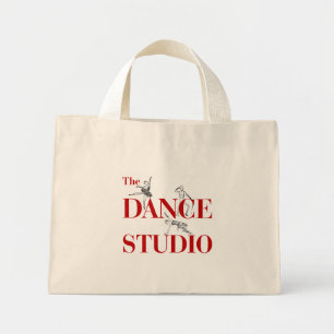 Bolsa Tote Mini O Dance Studio, Pequeno Saco