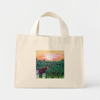 Bolsa Tote Mini o solitário Okapi