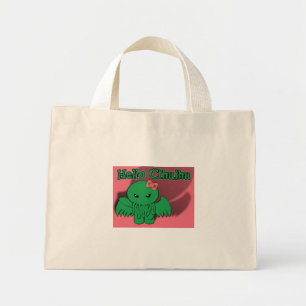 Bolsa Tote Mini Olá Cthulhu
