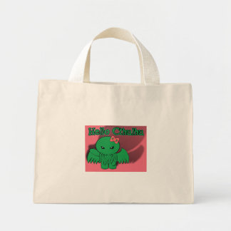 Bolsa Tote Mini Olá Cthulhu