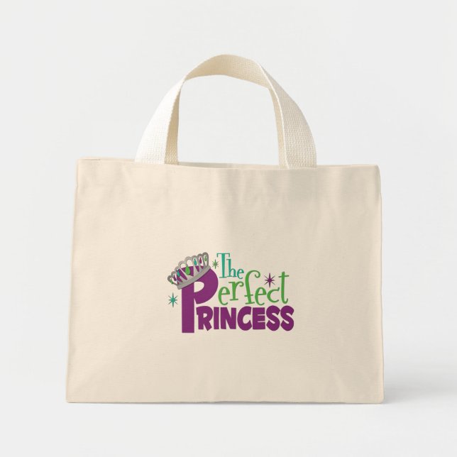 Bolsa Tote Mini os Bolsas Perfeitos da Princesa (Frente)