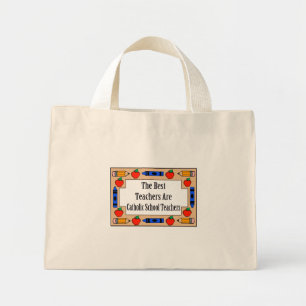 Bolsa Tote Mini Os Melhores Professores São Professores Escolares