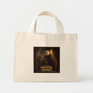 Bolsa Tote Mini Paródia de Esquilo Fantasma da Ópera