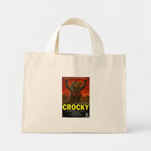 Bolsa Tote Mini Paródia de Filme Clássico Crocky
