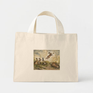 Bolsa Tote Mini Partida Alegre das Lebres no Prado