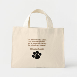 Bolsa Tote Mini PawPrintGhandi