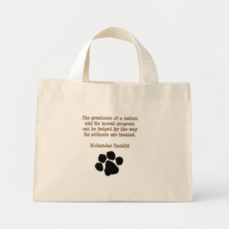 Bolsa Tote Mini PawPrintGhandi