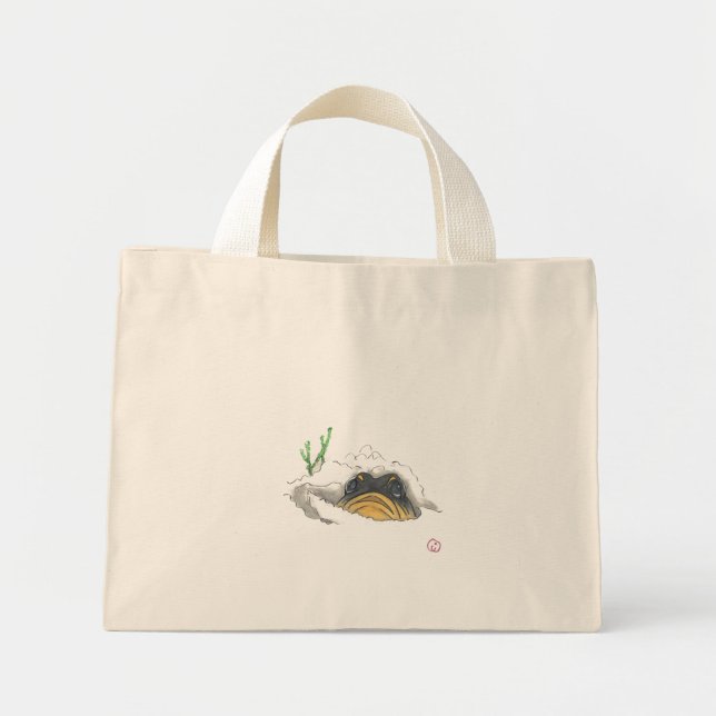 Bolsa Tote Mini Peixe-bosta (Frente)