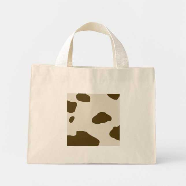 BOLSA TOTE MINI PELE DE VACA (Frente)