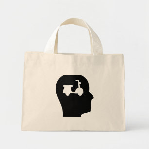 Bolsa Tote Mini Pensando em Patinetes