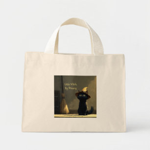 Bolsa Tote Mini Pequena Bruxa, Grandes Sonhos