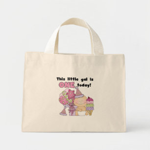Bolsa Tote Mini Pequeno Gal é Um Camiseta e presentes