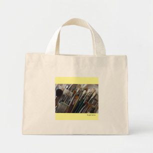 Bolsa Tote Mini Pintar Pincéis
