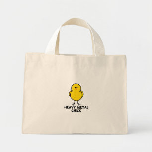 Bolsa Tote Mini Pintinho de metal pesado
