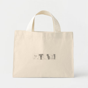 Bolsa Tote Mini Possibilidade de Camomila em História em Quadrinho