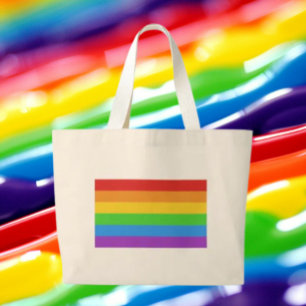 Bolsa Tote Mini PrideMini: Orgulho Arco-Íris